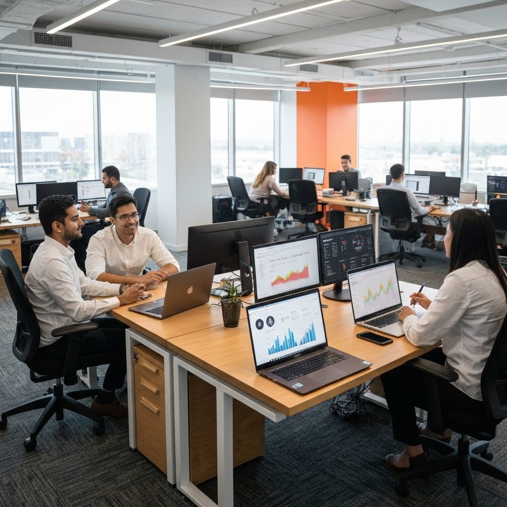 Tech startup campaign workspace